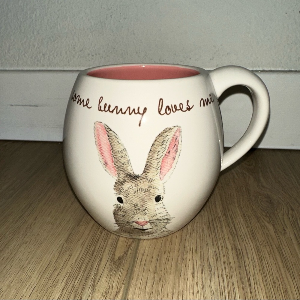 Some bunny loves me Rae Dunn Mug